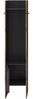 Garderobenschrank (B/H/T: 42x189x37 cm) in Basalt Melamin und Basalt Melamin Bild 3