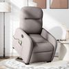 vidaXL Elektrischer Massagesessel mit Aufstehhilfe Taupe Stoff 3303009 Bild 2