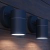 vidaXL LED Außenwandleuchten 2 Stk. Edelstahl Abwärtsstrahlend 42416 Bild 3