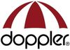 doppler® Polsterauflage Niederlehner Niedriglehner, UV-beständig, inkl. Bindebänder und Halteband, Grau, 100 x 50 x 6 cm Bild 3