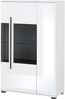 INOSIGN Vitrine Cantara, Vitrinenschrank in Eiche Evoke oder weiß, Standvitrine schwarzer Stangengriff, ausreichend Stauraum, vielseitig einsetzbar Bild 3