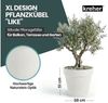 Kreher Pflanzkübel Rollbarer XXL Pflanzkübel "LIKE" Ø 58 cm in verschiedenen Farben (1 St) Bild 2