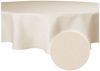 Haus und Deko Tischdecke Tischdecke rund Leinenoptik Lotuseffekt Tischwäsche Wasserabweisend (1-tlg) Bild 3