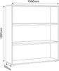 VCM Salia 920716 H. 110 x B. 100 x T. 32 cm Bild 5