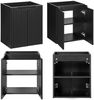 Waschtisch-Unterschrank 50cm schwarz, NEWPORT-56-BLACK Bild 3