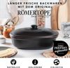 RÖMERTOPF Römertopf Brottopf oval MEDI 2,3 Liter - Keramik Brotkasten, (Set), aus Naturton Bild 2