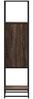 vidaXL Highboard Braun Eichen-Optik 35,5x35x139cm Holzwerkstoff Metall 849038 Bild 4