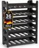 Gardissimo Weinregal Flaschenregal Regal für 36 Flaschen anthrazit Bild 4