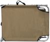 vidaXL Klappliege mit Sonnenschutz Taupe Aluminium 47773 Bild 4