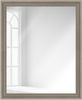WANDStyle Wandspiegel H390 aus Massivholz in Grau 56 x 106 cm im Stil Landhaus Bild 2