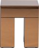 Beistelltisch Mirror - Holz & Spiegelglas Braun, 45 x 45 cm Bild 3