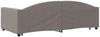 vidaXL Tagesbett Ausziehbar mit Schubladen Taupe 100x200 cm Stoff 3197232 Bild 5