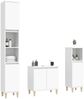 vidaXL 3-tlg. Badmöbel-Set Weiß Holzwerkstoff 3185581 Bild 3