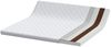 vidaXL Matratze Weiß 200 x 200 cm Jacquard-Stoff 4106389 Bild 4