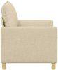 vidaXL Sofa Creme 126 x 81 x 87,5 cm Stoff 42028795 Bild 4