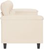 vidaXL 3-Sitzer-Sofa Beige 180 cm Mikrofasergewebe 359572 Bild 4