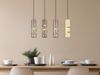 Moderne LED Pendelleuchte 4-flammig aus Metall in Coffee Tönen, B: 80cm Bild 5