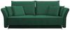 Schlafsofa Mokoli (Farbe: Tiffany 10, Füße: Silber) Bild 2