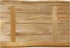 vidaXL Tischplatte mit Baumkante 60x40x2,5 cm Raues Mango Massivholz 370656 Bild 5