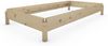 Stapelbett "Horst" 80 x 160 cm 24 cm Zirbe Holzbett Gästebett Massivholzbett Bild 3