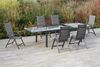 MERXX Garten-Essgruppe Taviano, (Set, 7-tlg), 6 Klappsessel, 5-fach verstellbar, Ausziehtisch Bild 3