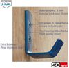 SO-TECH® Kleiderhaken Loxten 60 x 20 x 45 mm oder 142 x 20 x 45 mm Edelstahl, (5-St), verschiedene Farben Garderobenhaken Wandhaken bunt Bild 3