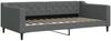 vidaXL Tagesbett Ausziehbar mit Schubladen Dunkelgrau 100x200 cm Stoff 3197468 Bild 4