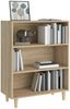 Sideboard Sonoma-Eiche 69,5 x 32,5 x 90 cm Holzwerkstoff [812243] Bild 5