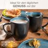 Moritz & Moritz ORGANIC 6 tlg. reaktiv blau Tassen Set Bild 5