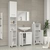Badmöbel-Set Kiko Weiß 4 Teile Vicco Bild 4