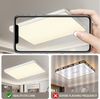 style home Deckenleuchte LED Deckenlampe dimmbar mit Fernbedienung, 192W-Weiß, Warmweiß bis Kaltweiß 3000K-6000K, 90 x 60 x 6 cm, moderne Leuchte für Wohnzimmer Schlafzimmer Büro Bild 2