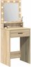 vidaXL Schminktisch Sonoma-Eiche 50 x 41 x 135 cm Holzwerkstoff 865093 Bild 3