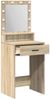 vidaXL Schminktisch Sonoma-Eiche 50 x 41 x 135 cm Holzwerkstoff 865093 Bild 4