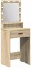 vidaXL Schminktisch Sonoma-Eiche 50 x 41 x 135 cm Holzwerkstoff 865093 Bild 2