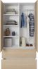 Beautysofa Kleiderschrank Classic Erhältlich mit oder ohne Schubladen, Farbvarianten Bild 2