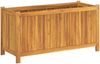vidaXL Pflanzkübel mit Einlage 99,5x38x50 cm Massivholz Akazie 366441 Bild 5