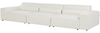 3-Sitzer Sofa Bouclé cremeweiß HELLNAR Bild 5