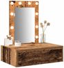 vidaXL Schminktisch mit Schubladen Braun 60 x 40 x 70 cm Holzwerkstoff 865224 Bild 3