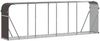 vidaXL Kaminholzunterstand Braun 300x45x100 cm Verzinkter Stahl 364576 Bild 2