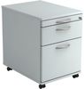 Rollcontainer AC20 58cm, 1 Schub, 1 HR, Schloss, BM Grau Bild 2
