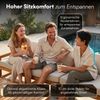 STEELSØN 'Mizaru' Premium Gartenlounge, Gartenmöbel Set mit Tisch, taupe, Akazienholz, wetterfest und UV-beständig, Outdoor Sofa 3 Sitzer Bild 5