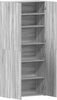 vidaXL Schuhschrank mit Regal Grau 80 x 35,5 x 180 cm Holzwerkstoff 3333841 Bild 5