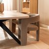 Bronx71 Esszimmerstuhl Bibi Chenille taupe Bild 3