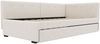 Daybett 90x200cm, Tagesbett mit Rollbett, Schlafsofa, Einzelbett Ohne Matratze, Minimalistisches Styling, Beige Bild 5