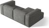 Micadoni Ecksofa Nuria 3-Sitzer Links Boucle Graphit Bild 4