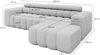 Ecksofa Ottomane rechts Chenille 289x188x78 beige KONSTANTIN Bild 4