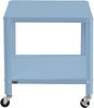 Beistelltisch >Dagfinn< in Blau, Metall - 46x48x46cm (BxHxT) Bild 2