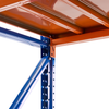 Garagenregal FIUGGI Metall 200 cm 150 cm Orange Bild 5
