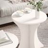 vidaXL Couchtisch 2 pcs Weiß Massivholz Kiefer 873566 Bild 4