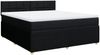 vidaXL Boxspringbett mit Matratze Schwarz 180x200 cm Stoff 3289837 Bild 3